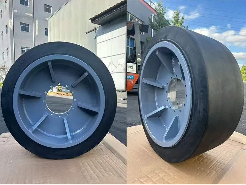 40x16x30 däck som används på passagerarbordsbryggan