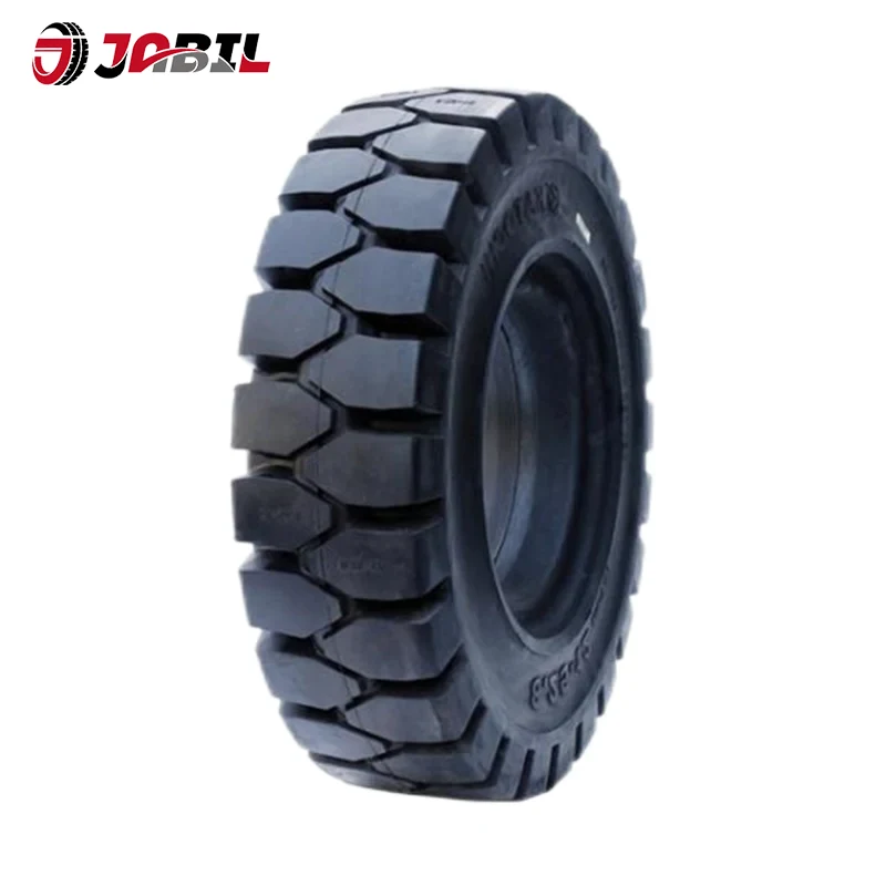 Gaffeltruck massiva däck med klämma