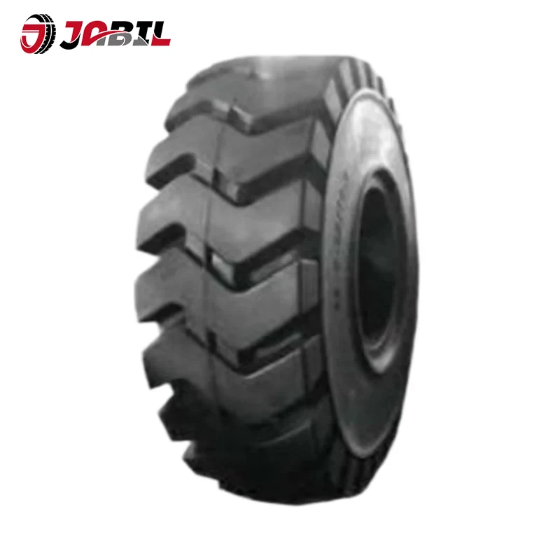 Fasta OTR -däck utan hål